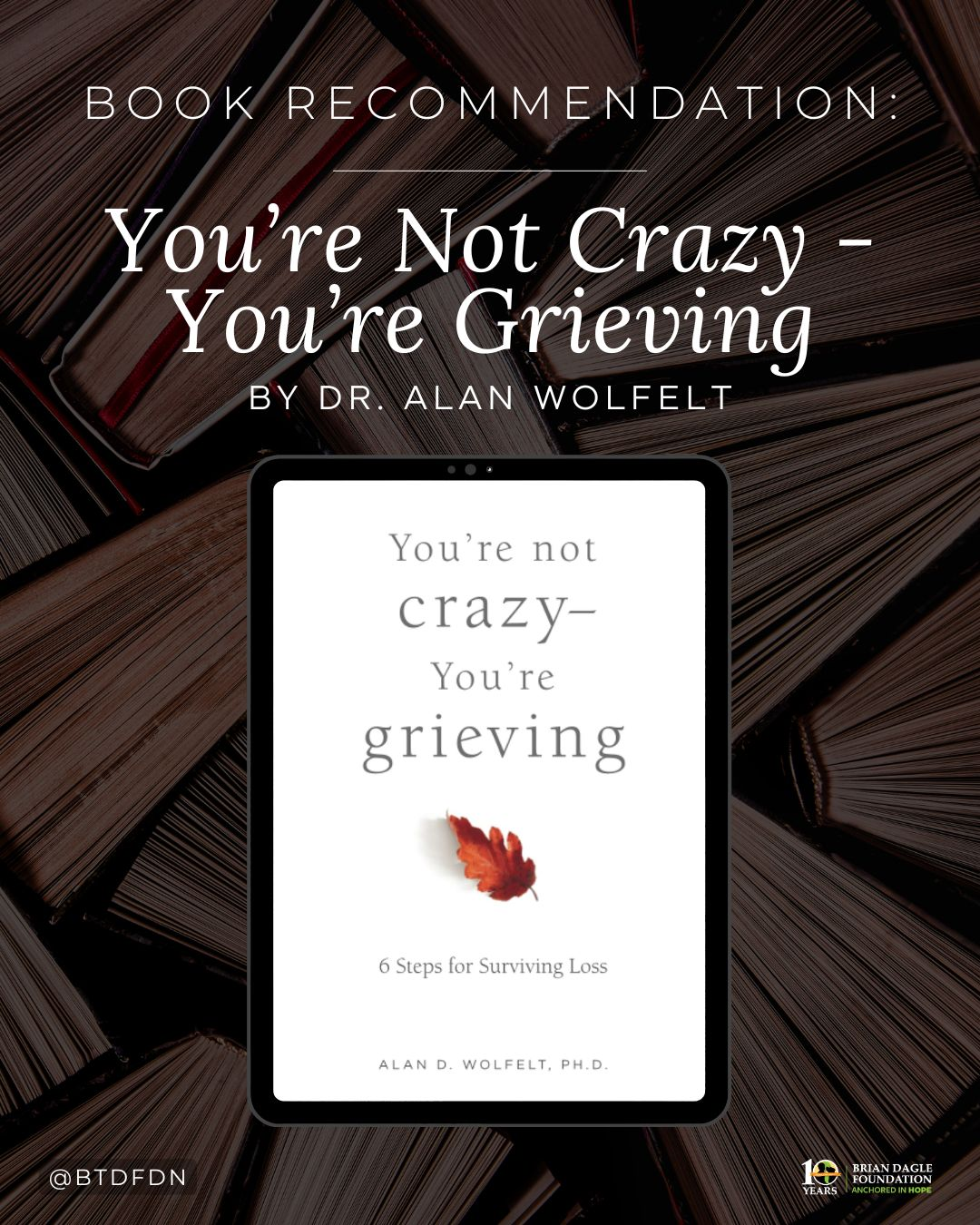 ♡ GRIEF7 9/22 Managing vs. Experiencing Grief - Brian's Healing Hearts